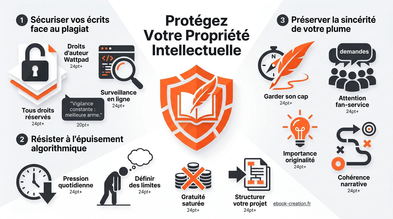 Protection des droits d'auteur et propriété intellectuelle sur Wattpad